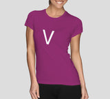 Womens Helvetica Tee V